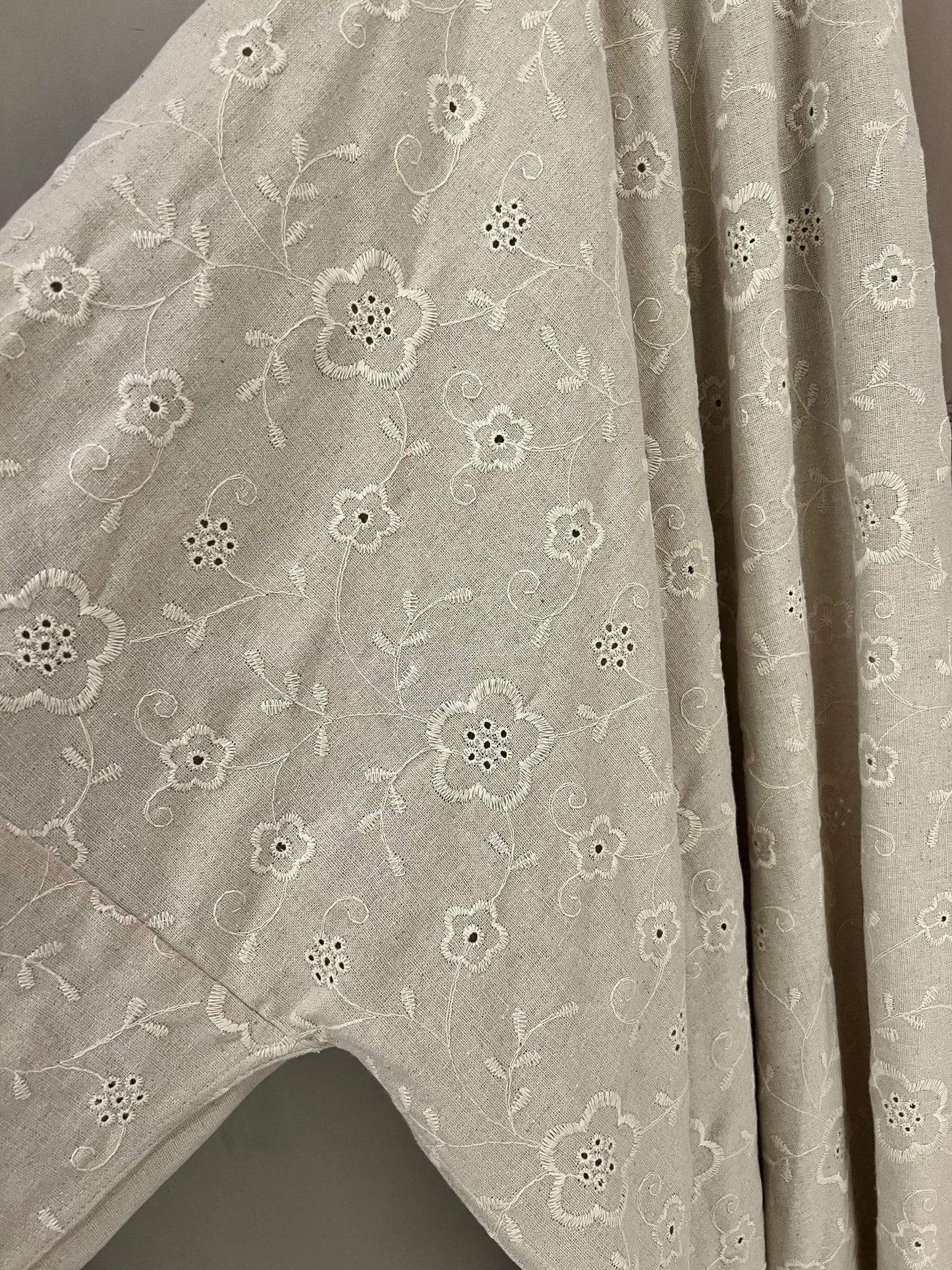 Abaya - Embroidered Floral Print