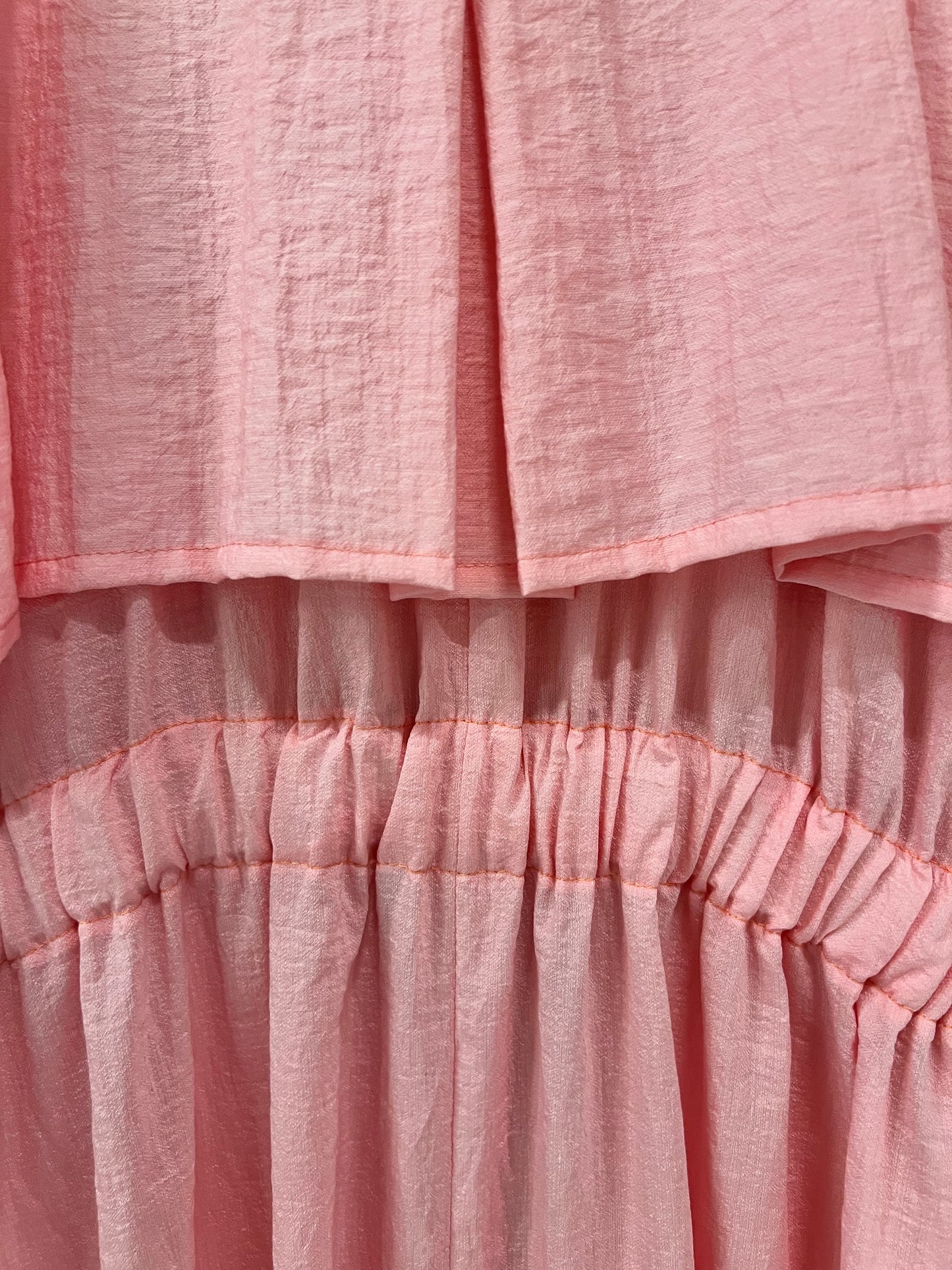 Abaya - Elegant soft pink - elastic back design