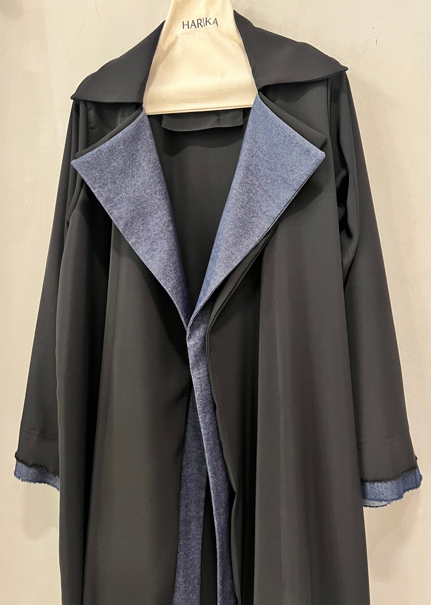 Abaya - Modern Two-Tone Coat Style