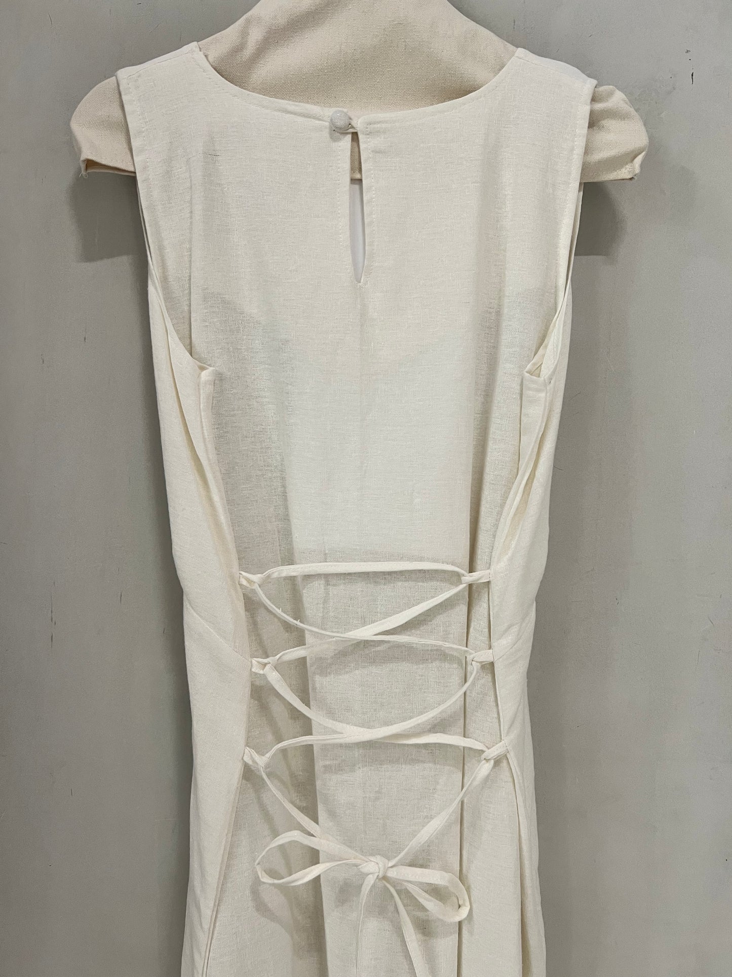 Abaya - Elegant ivory tone - two piece set