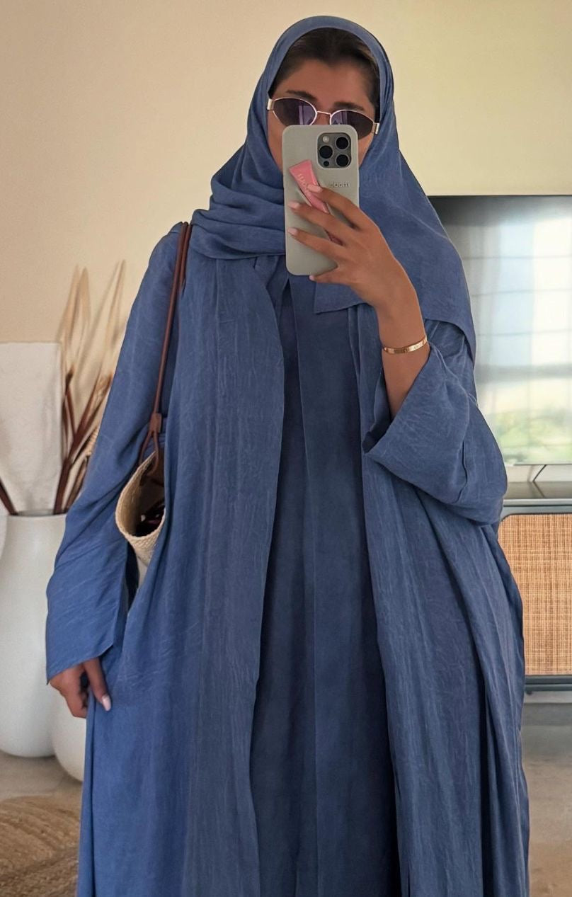 Abaya- ocean blue
