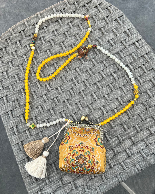 Beaded Chain Bag