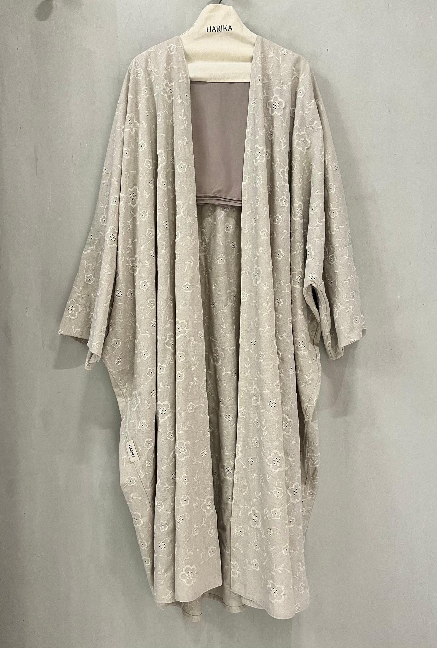 Abaya - Embroidered Floral Print