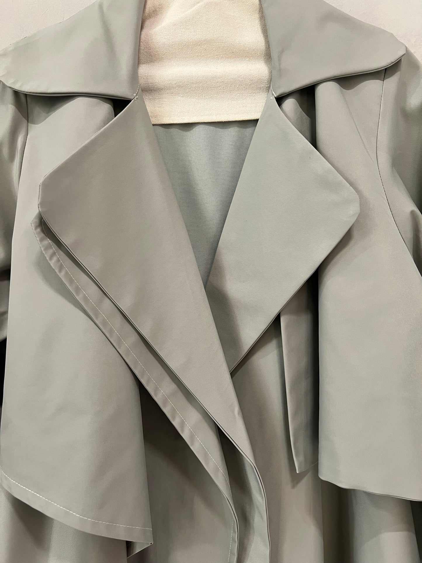 Abaya - Modern Layered – Soft Sage Elegance