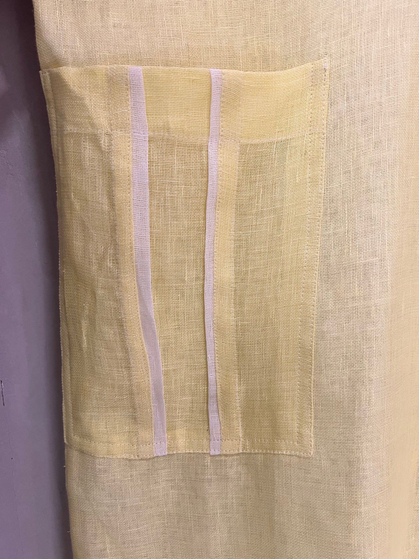 Abaya - Effortlessly chic soft lemon yellow shade