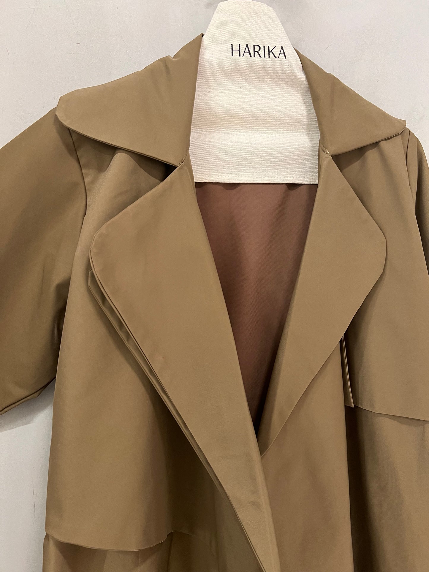 Abaya - Camel trench-style