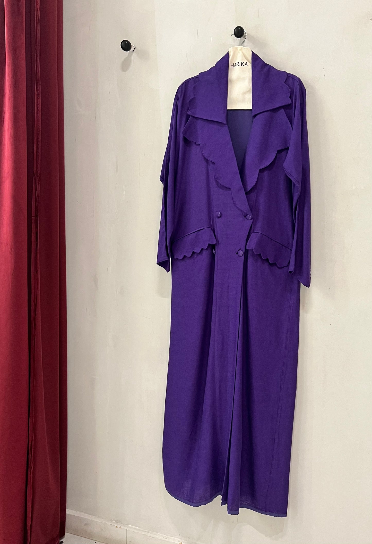Abaya - Unique layered trench-style
