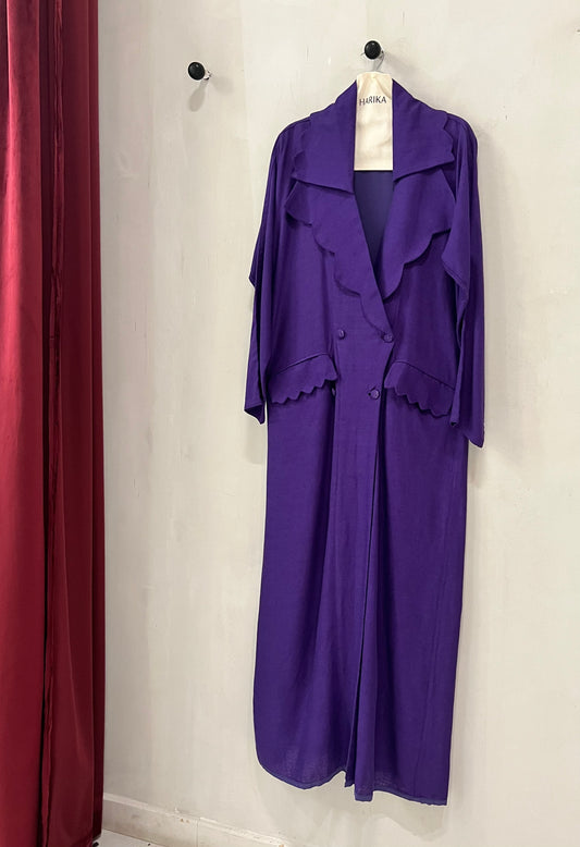 Abaya - Unique layered trench-style